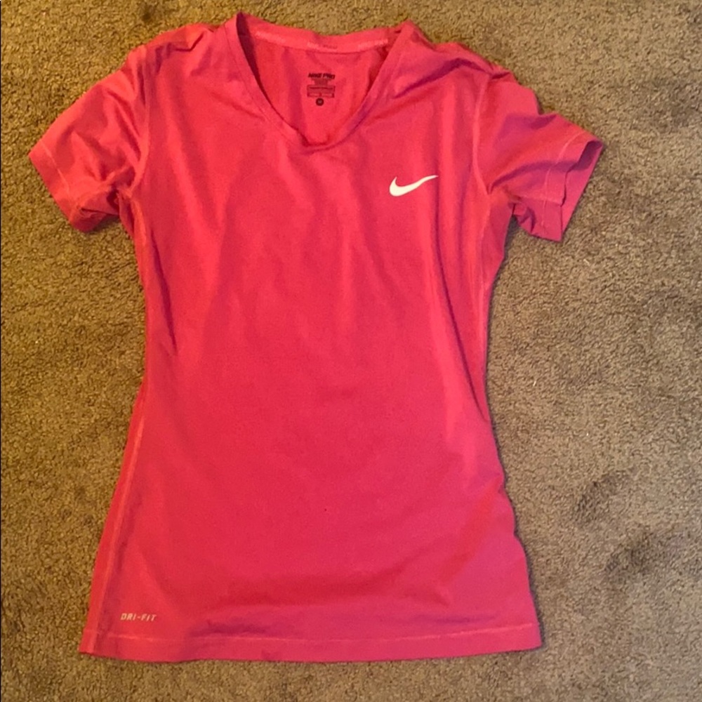 Pink NIKE shirt